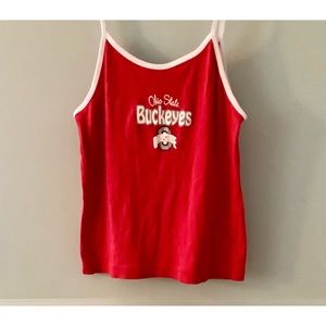 Ohio State OSU Tank Top Women Red NWOT size S
